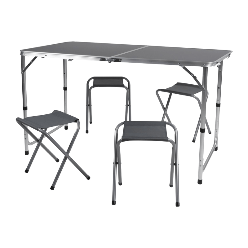 Camp Active Foldable Camping Table & Stool Set - SINGLE GARDEN BENCH/ CHAIR - Beattys of Loughrea