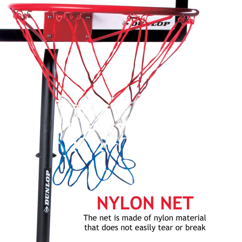 Dunlop Adjustable Basketball Set 165 - 205cm - SWINGS/SLIDE OUTDOOR GAMES - Beattys of Loughrea