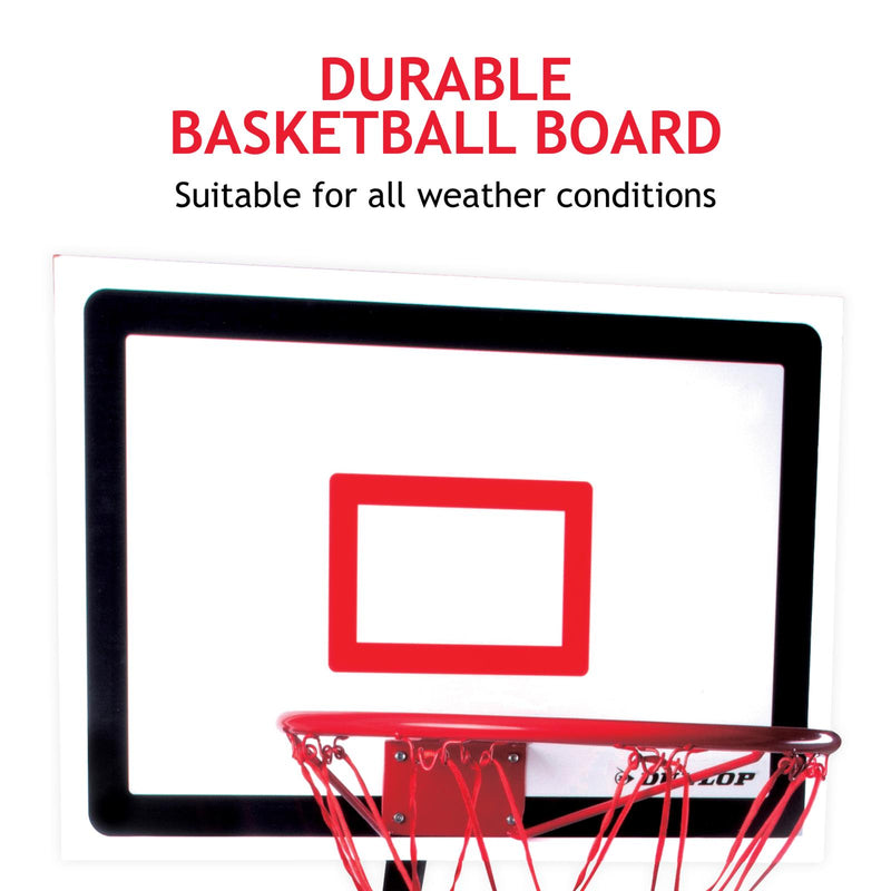 Dunlop Adjustable Basketball Set 165 - 205cm - SWINGS/SLIDE OUTDOOR GAMES - Beattys of Loughrea