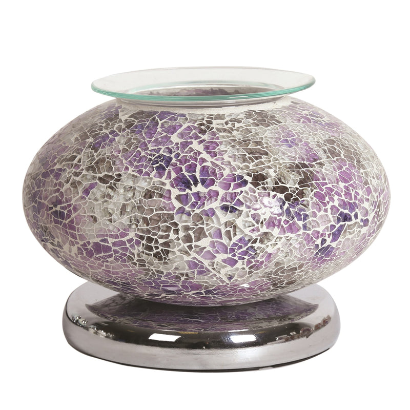 Electric Wax Melter Touch - Purple Mosaic Ellipse