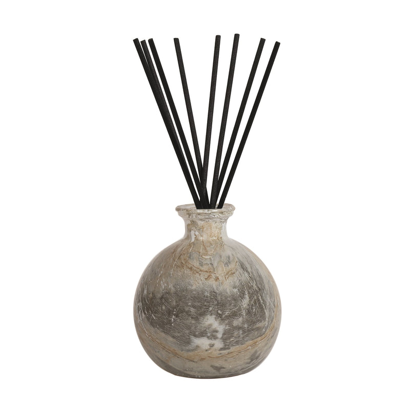 Grigio Marble Reed Diffuser Bottle & Reeds (No liquid)