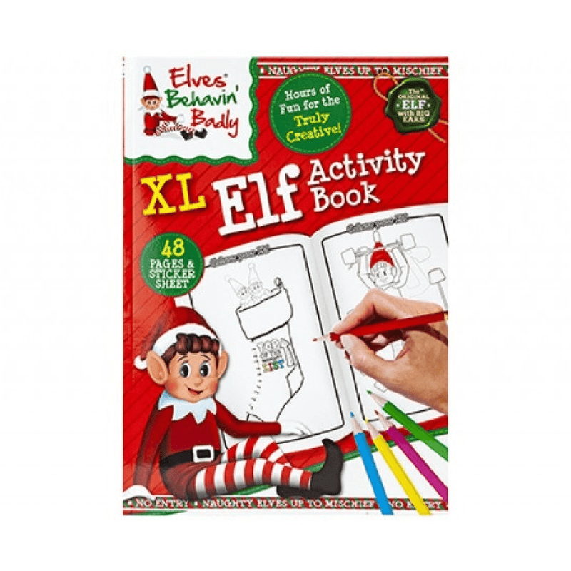 Elves Behavin' Badly XL Mixed Activity Book - BOOKS - Beattys of Loughrea