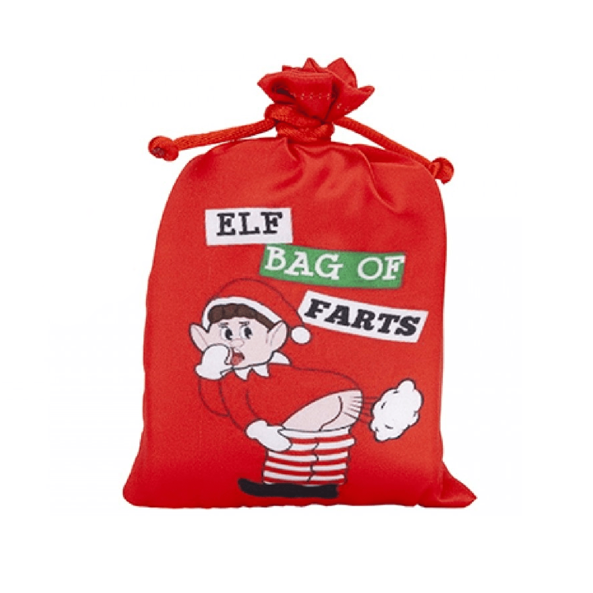 Elves Behavin' Badly Elf Bag Of Farts With Fart Sounds