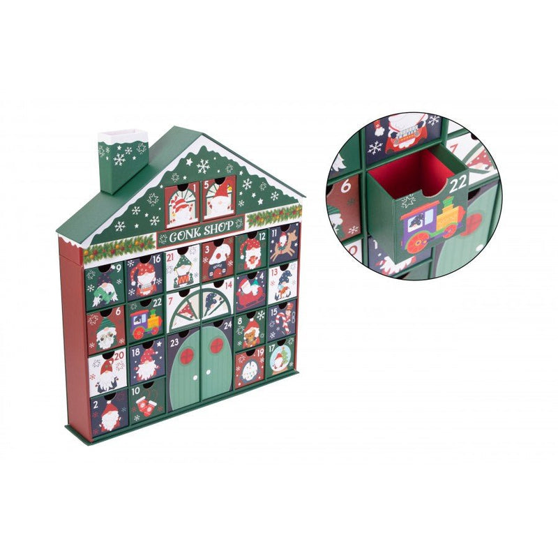 Christmas Christmas Gonk Advent Calendar - XMAS ACCESSORIES - Beattys of Loughrea