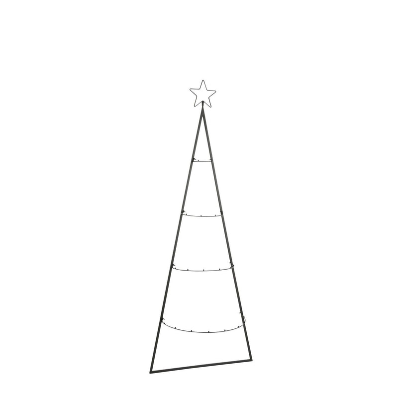 Metal Wall Rack for Decorations L50 x H131cm Black - XMAS ACCESSORIES - Beattys of Loughrea