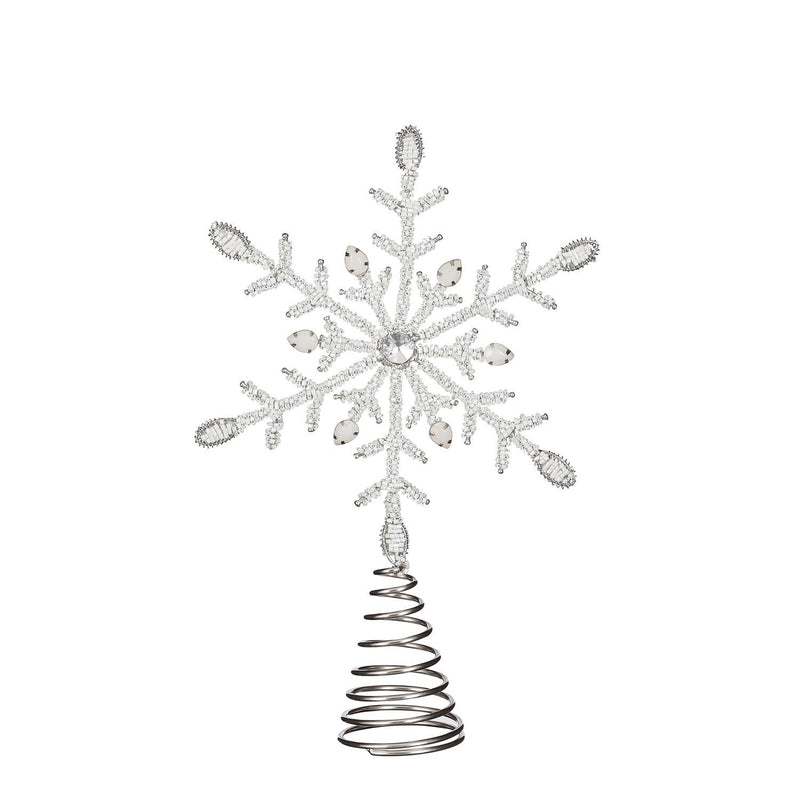 Christmas Treetop White - l20xw5xh30cm