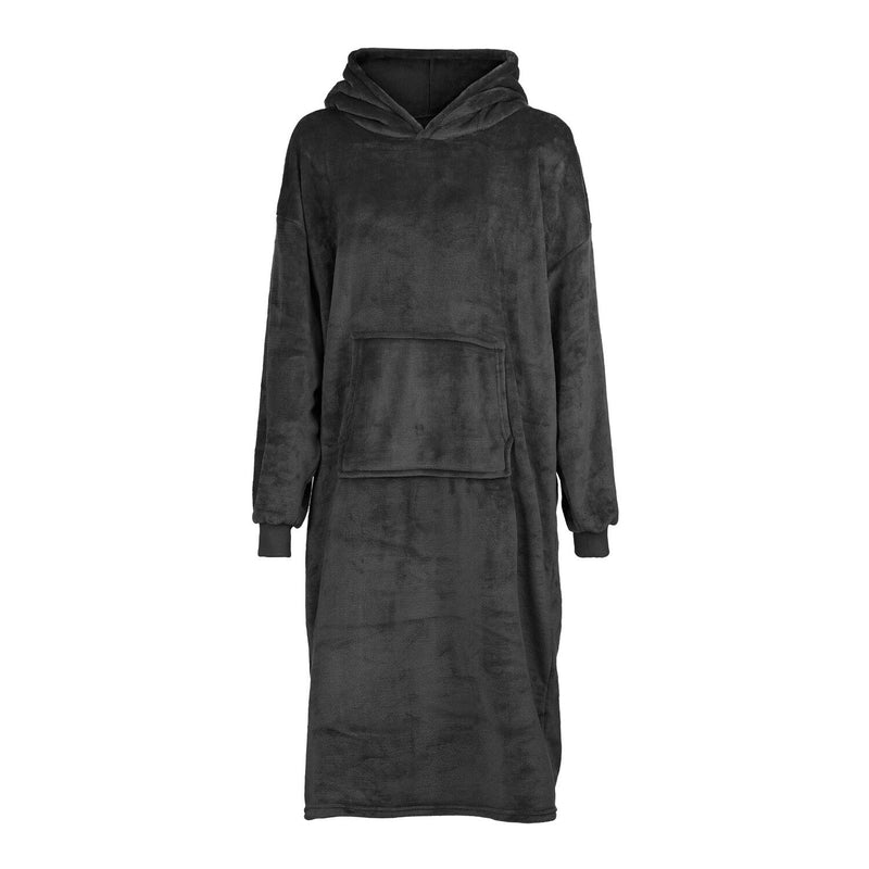 Poncho Oversized Hoodie Anthracite - l117xw70cm