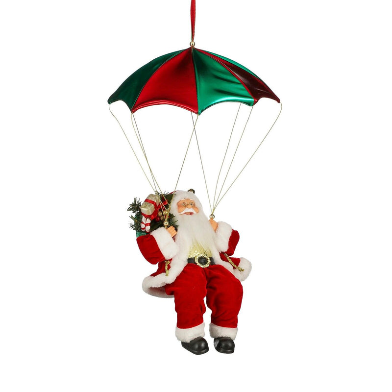 Santa with Parachute Red 60cm