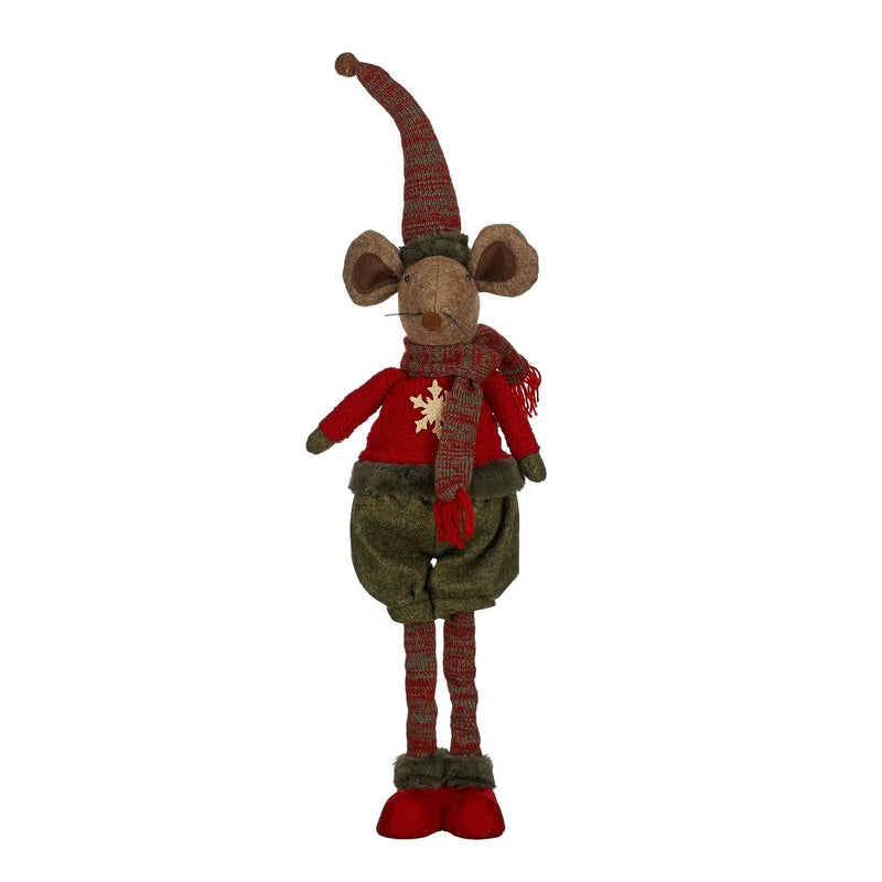 Christmas Mouse Decoration Red 87cm