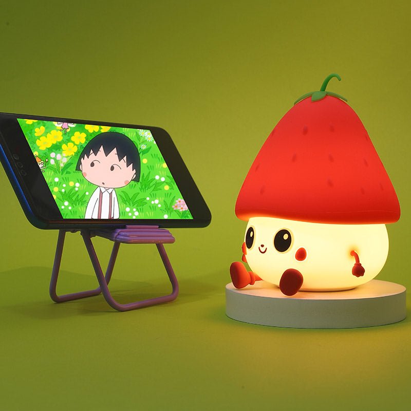 Strawberry - Lumi Buddy Nightlight RGB - NIGHT LIGHT PLUG IN - Beattys of Loughrea