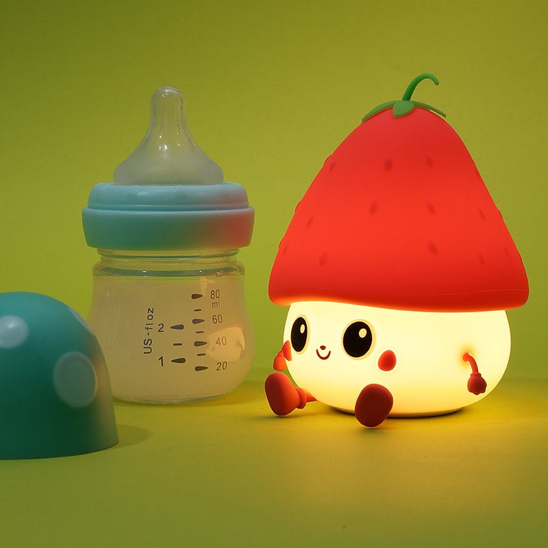 Strawberry - Lumi Buddy Nightlight RGB - NIGHT LIGHT PLUG IN - Beattys of Loughrea