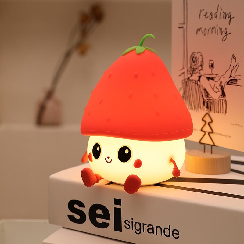 Strawberry - Lumi Buddy Nightlight RGB - NIGHT LIGHT PLUG IN - Beattys of Loughrea