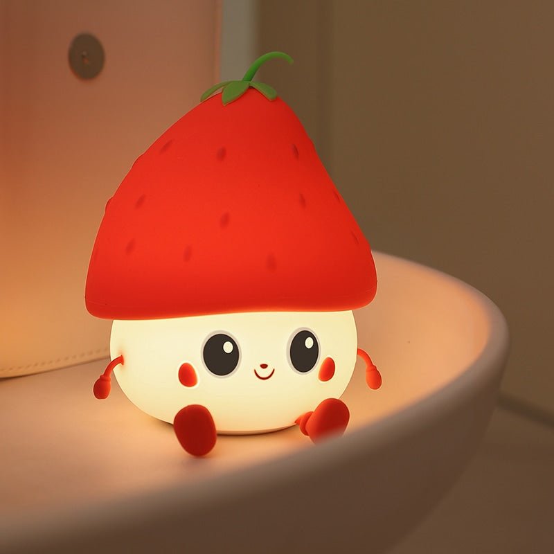 Strawberry - Lumi Buddy Nightlight RGB - NIGHT LIGHT PLUG IN - Beattys of Loughrea