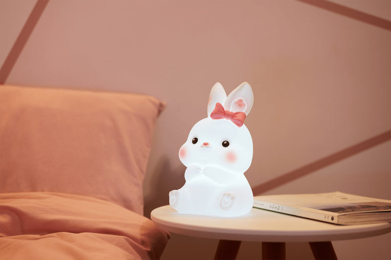 Cookie The Rabbit - Lumi Buddy Nightlight - NIGHT LIGHT PLUG IN - Beattys of Loughrea