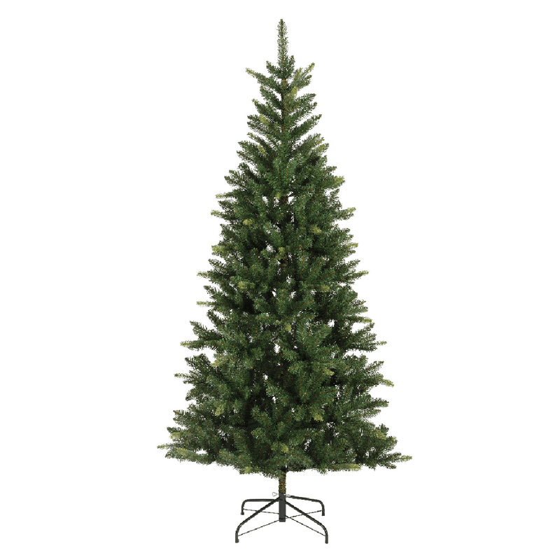 Straja Fir Green Christmas Tree 210cm (7ft) - XMAS TREE ARTIFICIAL - Beattys of Loughrea