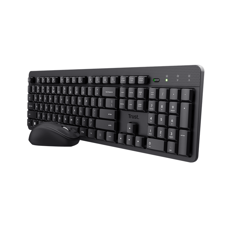 Trust ODY II Wireless Keyboard and Mouse Deskset T25022 - KEYBOARDS - Beattys of Loughrea