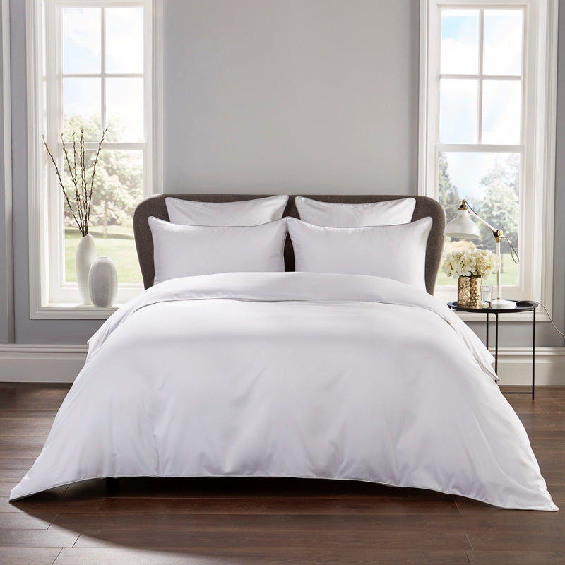 400 Thread Count Piped Grey Edge Duvet Set - Double