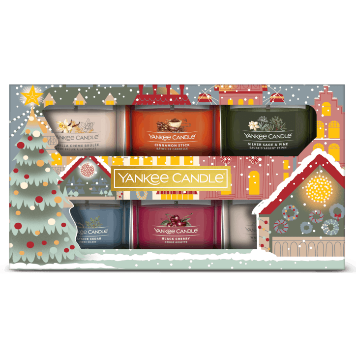 Yankee Candle Gift Set with 6 Mini Candles - CANDLES - Beattys of Loughrea