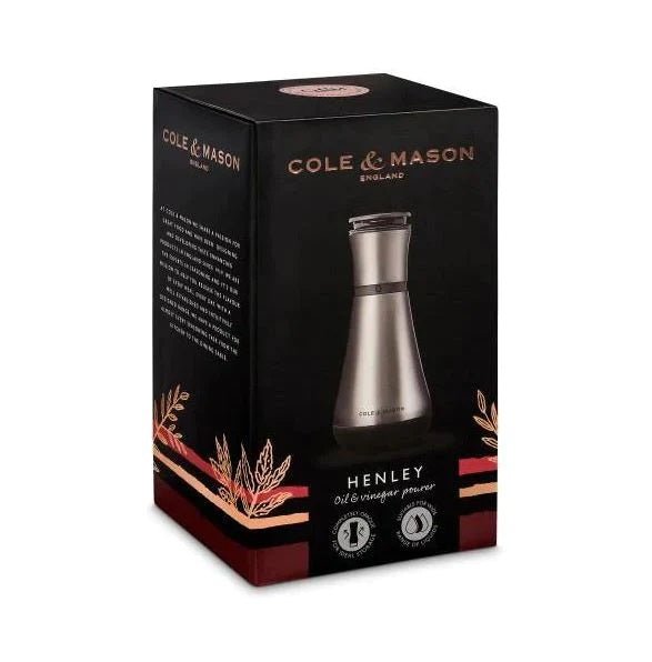 Cole & Mason Henley Stainless Steel Oil/Vinegar Pourer - GENERAL LOOSE WARE - Beattys of Loughrea