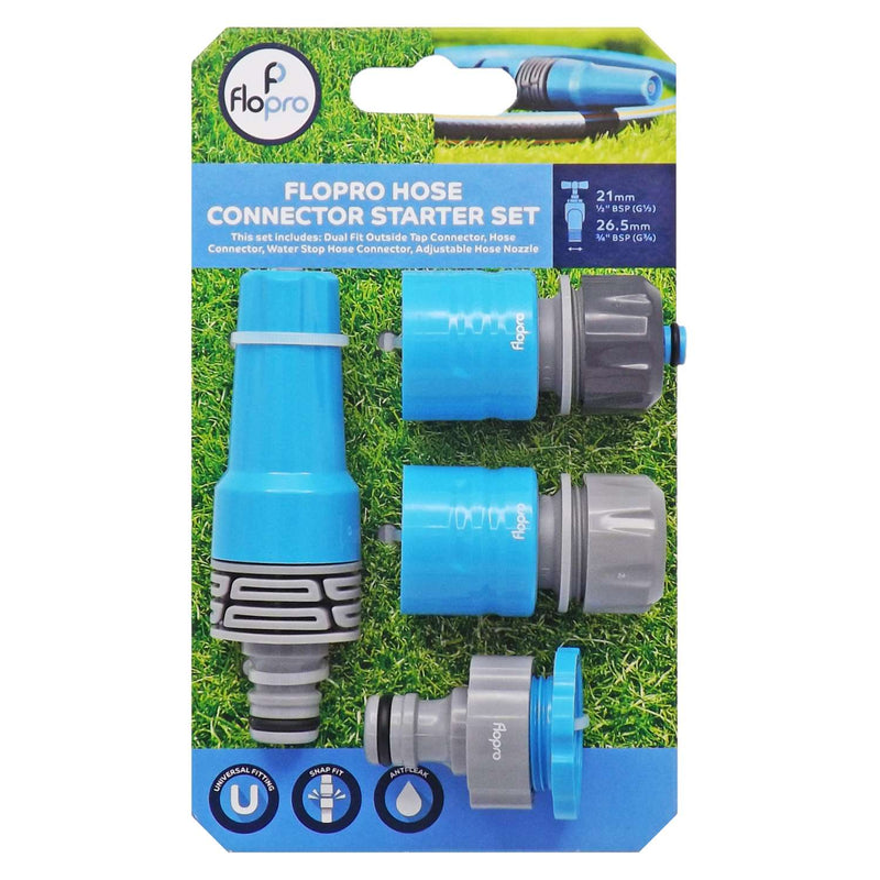 Flopro Hose Connector Starter Set - HOSE ACCESSORIES - Beattys of Loughrea