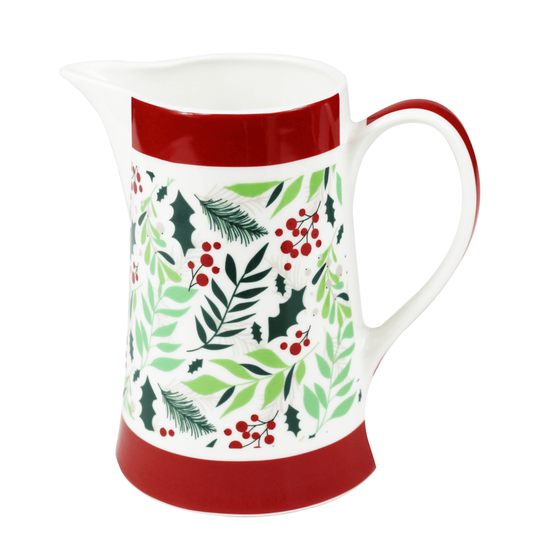 Peggy Wilkins Graceful Christmas Ceramic Jug - GENERAL LOOSE WARE - Beattys of Loughrea