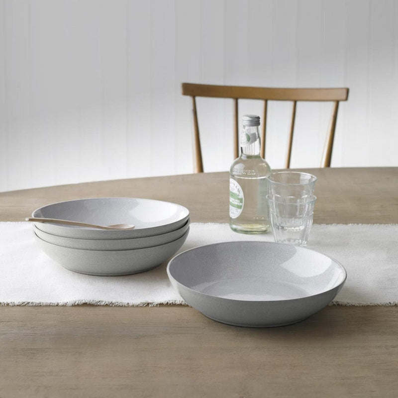 Denby Dove Grey Set Of 4 Pasta Bowls - TABLEWARE SETS - GENERAL - Beattys of Loughrea