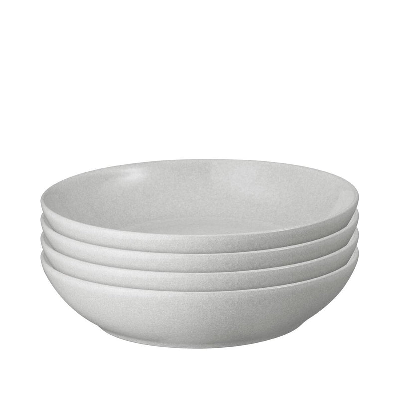 Denby Dove Grey Set Of 4 Pasta Bowls - TABLEWARE SETS - GENERAL - Beattys of Loughrea