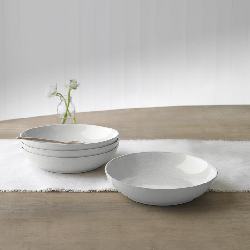 Denby Cotton White Set Of 4 Pasta Bowls - TABLEWARE SETS - GENERAL - Beattys of Loughrea