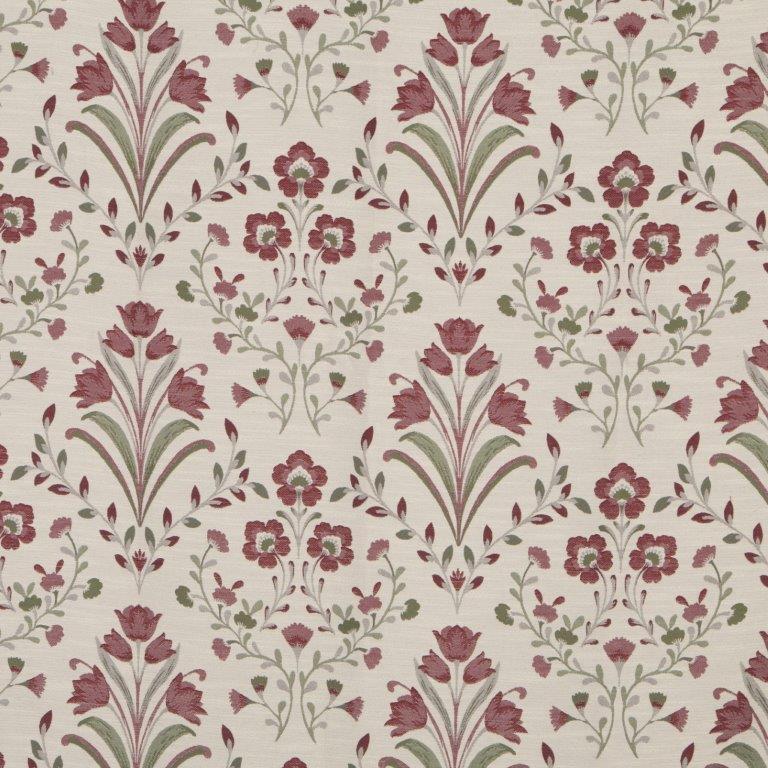 Riley 66" x 72" Lined Eyelet Curtains Raspberry - CURTAINS - READY MADE - Beattys of Loughrea