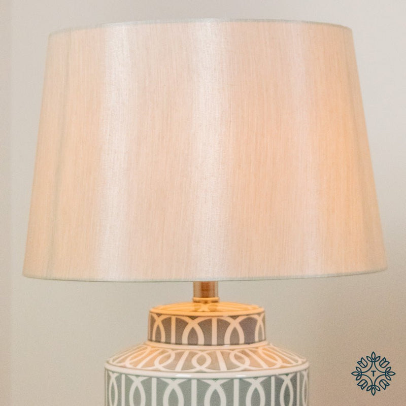 Mylah Ceramic Table Lamp 56cm - TABLE/BEDSIDE LAMPS - Beattys of Loughrea