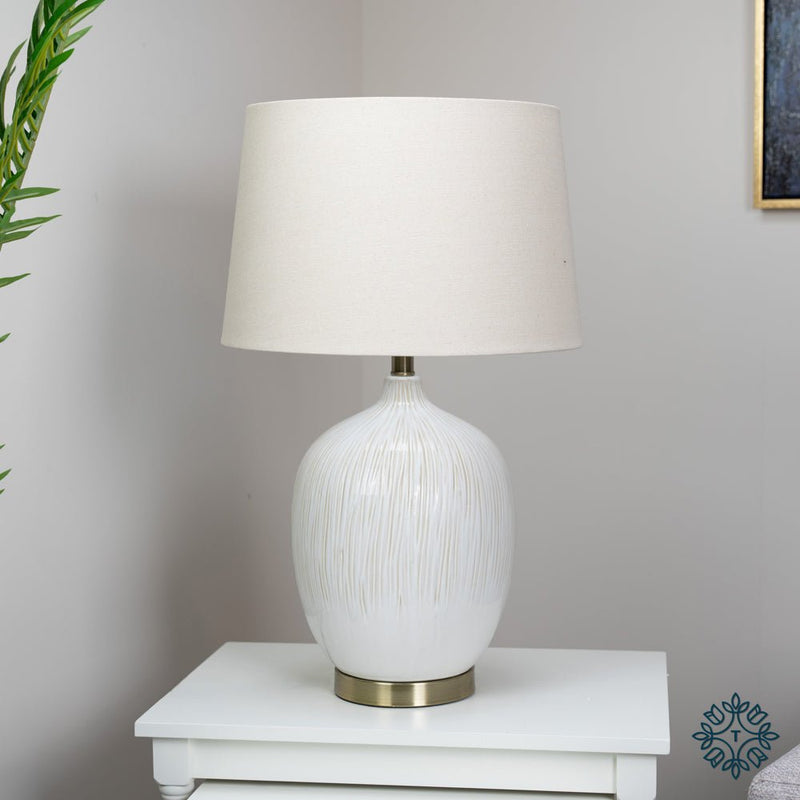 Arianna Table Lamp 65cm - TABLE/BEDSIDE LAMPS - Beattys of Loughrea