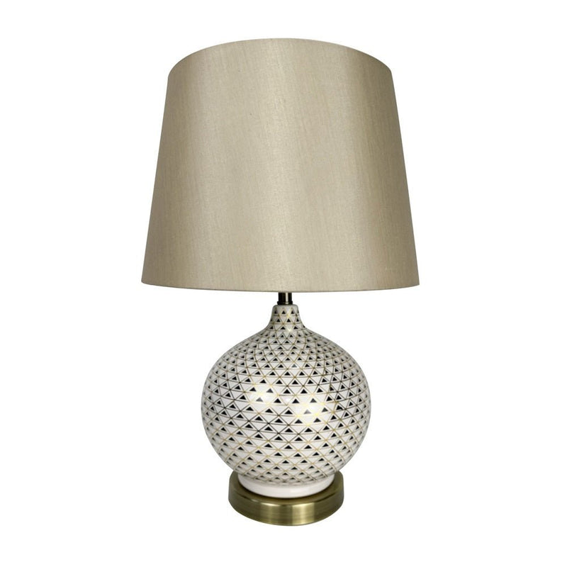 Dakota Table Lamp 35cm - TABLE/BEDSIDE LAMPS - Beattys of Loughrea