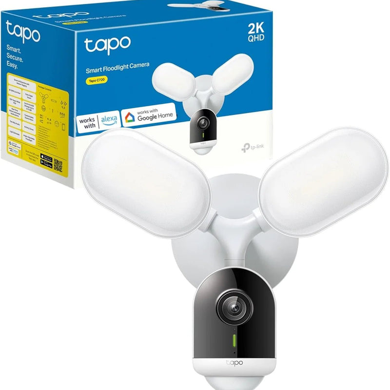 TP - Link Tapo C720 Smart Floodlight Camera - SECURITY CAMERA/ PRODUCTS - Beattys of Loughrea