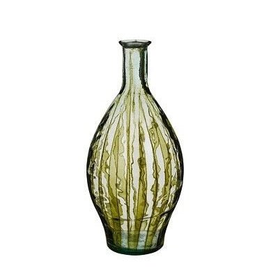 Palermo Vase Recycled Glass Green - h60xd28cm - FLOWERPOT/VASE/JUG 1 - Beattys of Loughrea