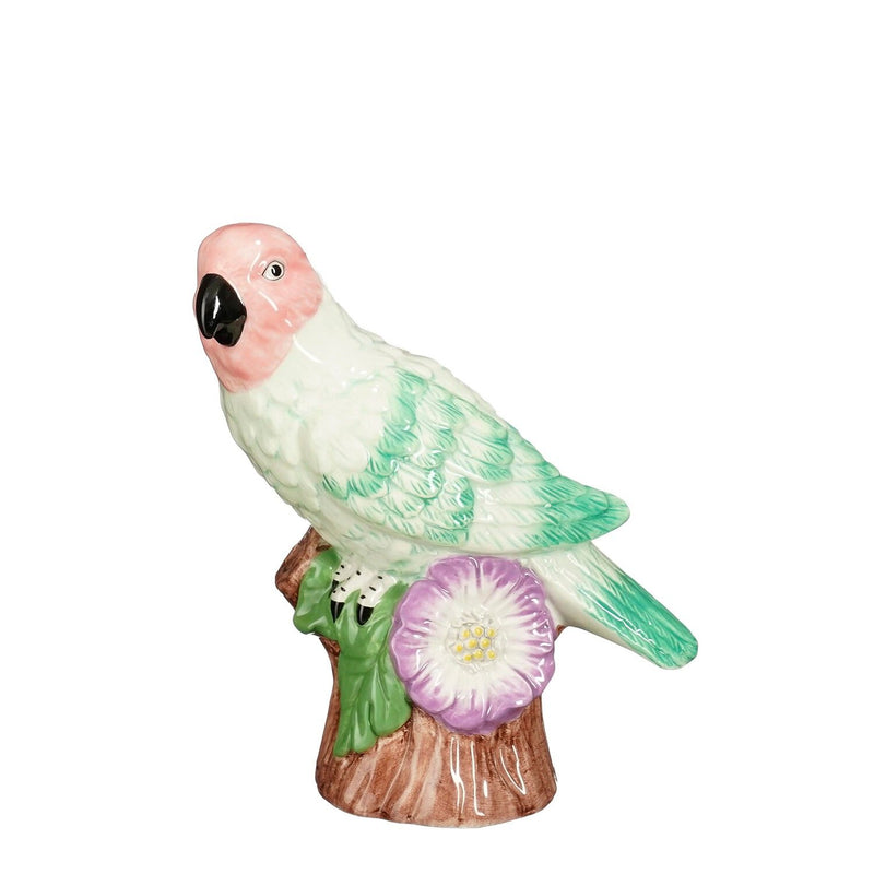 Dolomite Decorative Parrot Pink 18cm