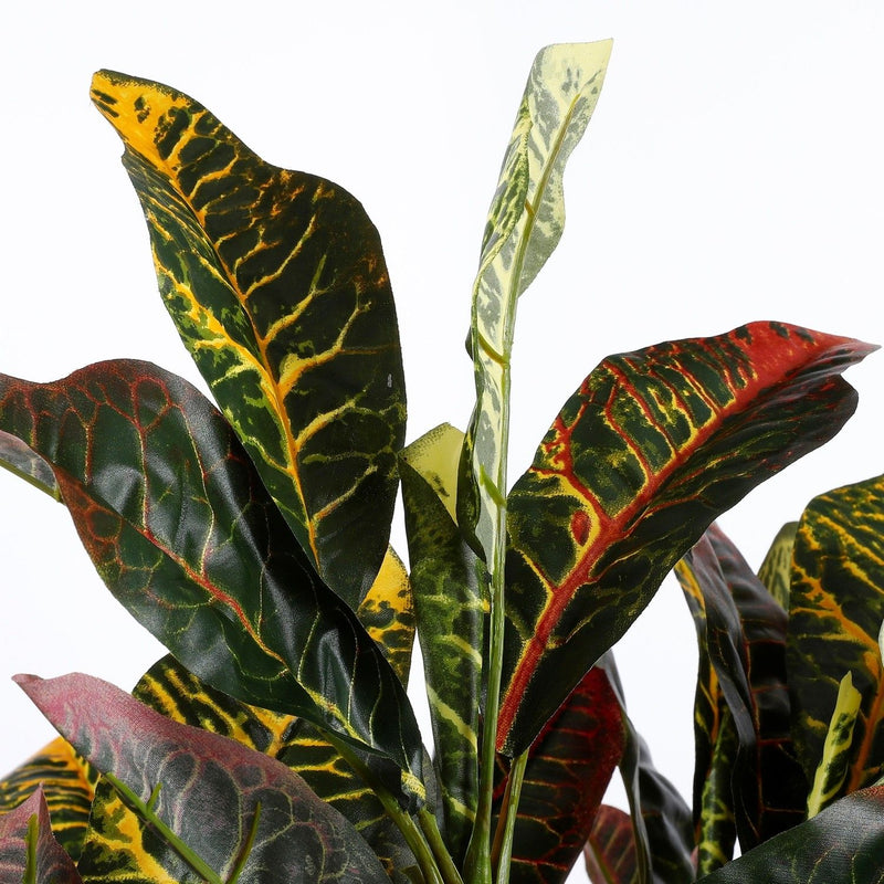 Croton Artificial Plant 73cm - FLOWERS - PAPER/PLASTIC - Beattys of Loughrea