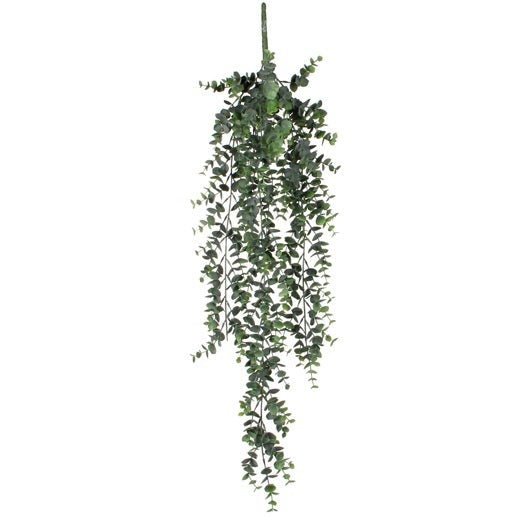 Mica Decorations Eucalyptus Artificial Hanging Branch 78 cm - Green - FLOWERS - PAPER/PLASTIC - Beattys of Loughrea