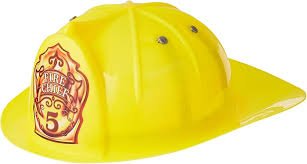 Fire Chief Helmet Yellow - ROLE PLAY - Beattys of Loughrea