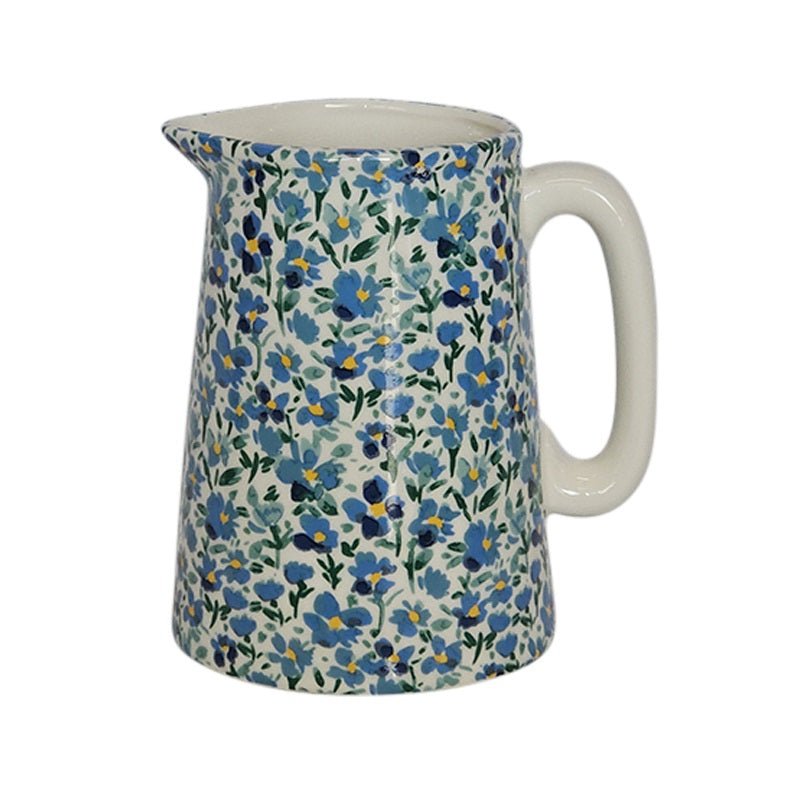 Blue Daisy Half Pint Jug - GENERAL LOOSE WARE - Beattys of Loughrea