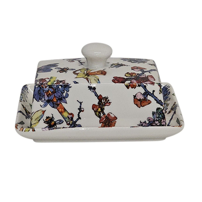 Bee Garden Butter Dish - GENERAL LOOSE WARE - Beattys of Loughrea