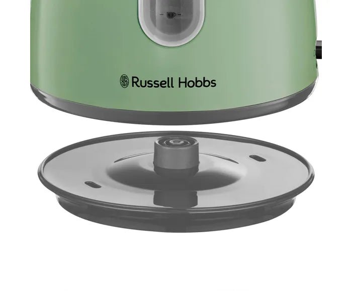 Russell Hobbs Stylevia Sage Green 1.5L Kettle - 28134 - KETTLES - Beattys of Loughrea