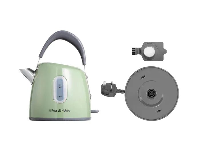 Russell Hobbs Stylevia Sage Green 1.5L Kettle - 28134 - KETTLES - Beattys of Loughrea