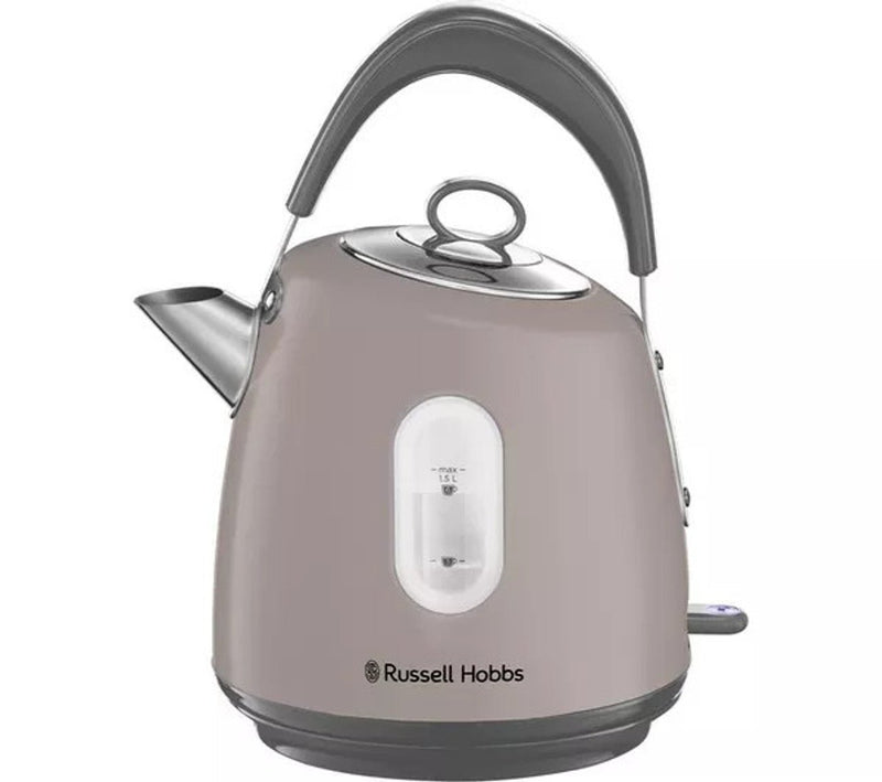 Russell Hobbs Stylevia Traditional Kettle - Mocha | 28133 - KETTLES - Beattys of Loughrea