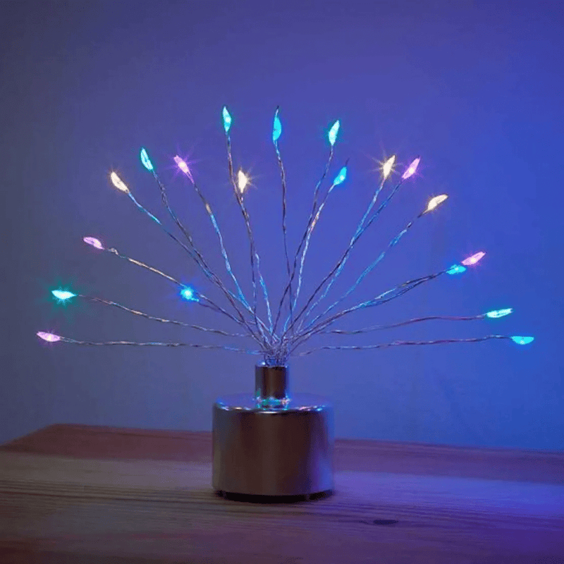 Eureka Firefly StarBurst Battery Operated Lights Multi - Coloured 4pk - XMAS ROOM DECORATION LARGE AND LIGHT UP - Beattys of Loughrea