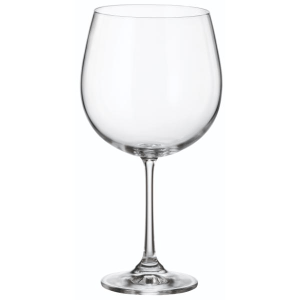 Crystal Bohemia Milvus Large Red Wine Glass 670ml Set of 6 - DRINKING GLASSES - Beattys of Loughrea