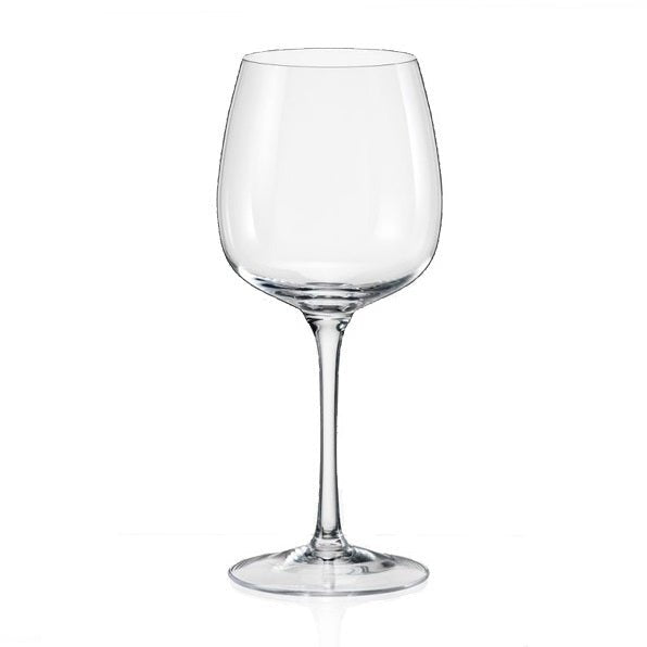 Crystal Bohemia Emma Wine Glasses 350ml Set of 6 - DRINKING GLASSES - Beattys of Loughrea