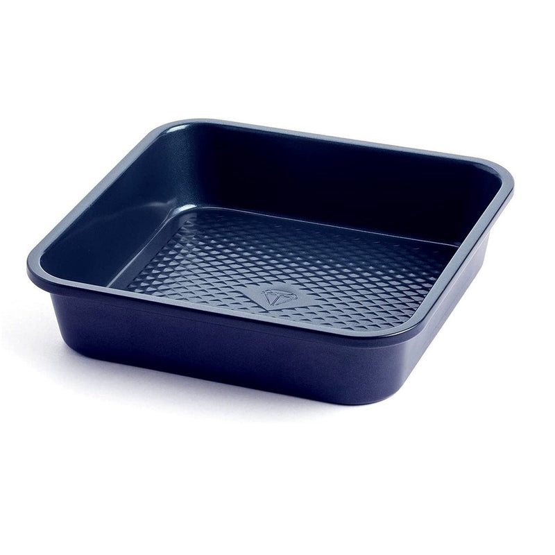 Blue Diamond Square Cake Tin 8" - BAKEWARE - Beattys of Loughrea