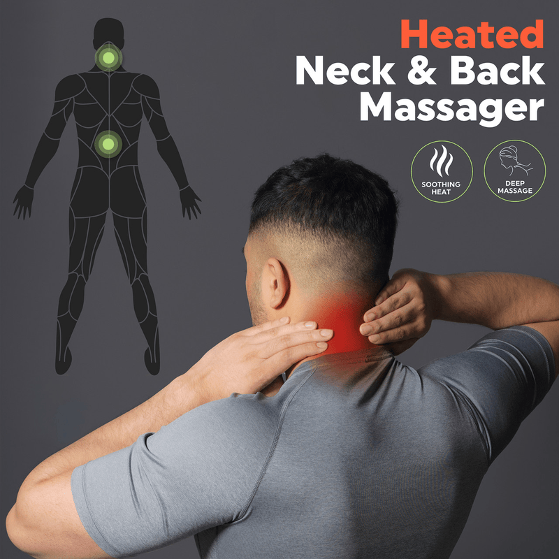 Salter Heated Neck & Back Massager - HEAT MASSAGERS - Beattys of Loughrea