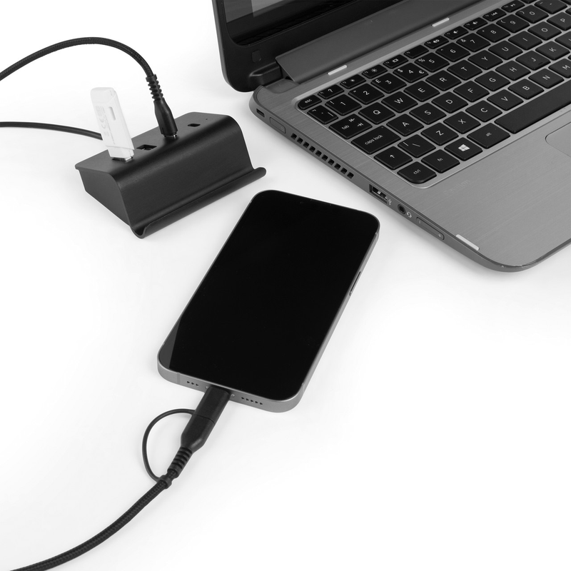 Intempo 4 Port USB Data Hub and Phone Holder - USB PC ACCESSORIES - Beattys of Loughrea