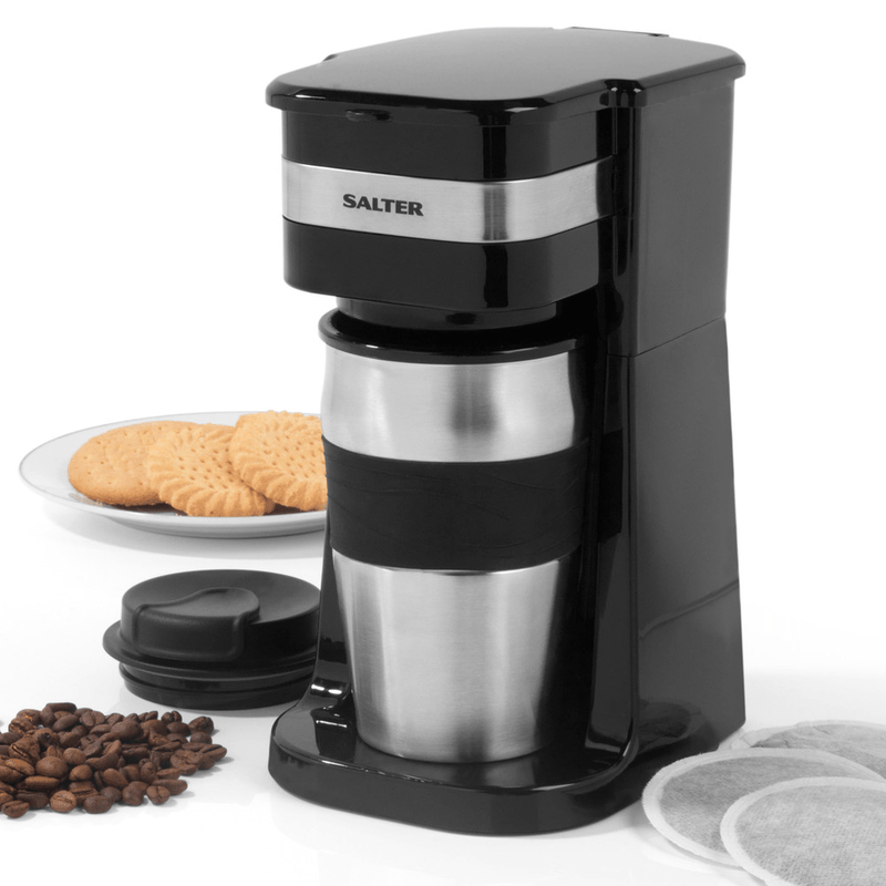 Salter Coffee Maker to Go & Travel Mug - TEA/COFFEE MAKER/BODUM/MILLS - Beattys of Loughrea